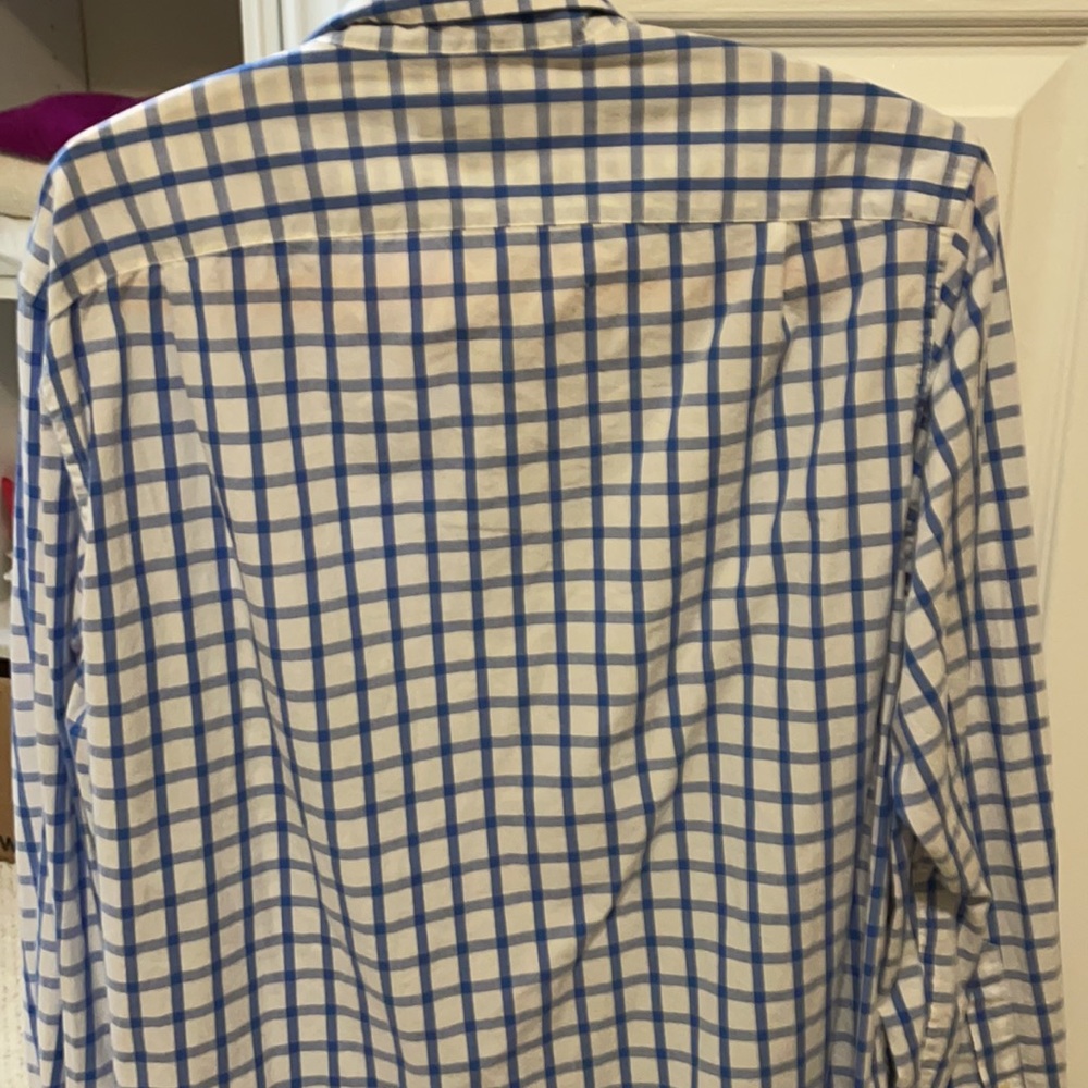 J Crew Checkered Button Down - image 4